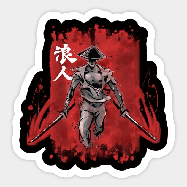 Ronin Sticker by Rorus007